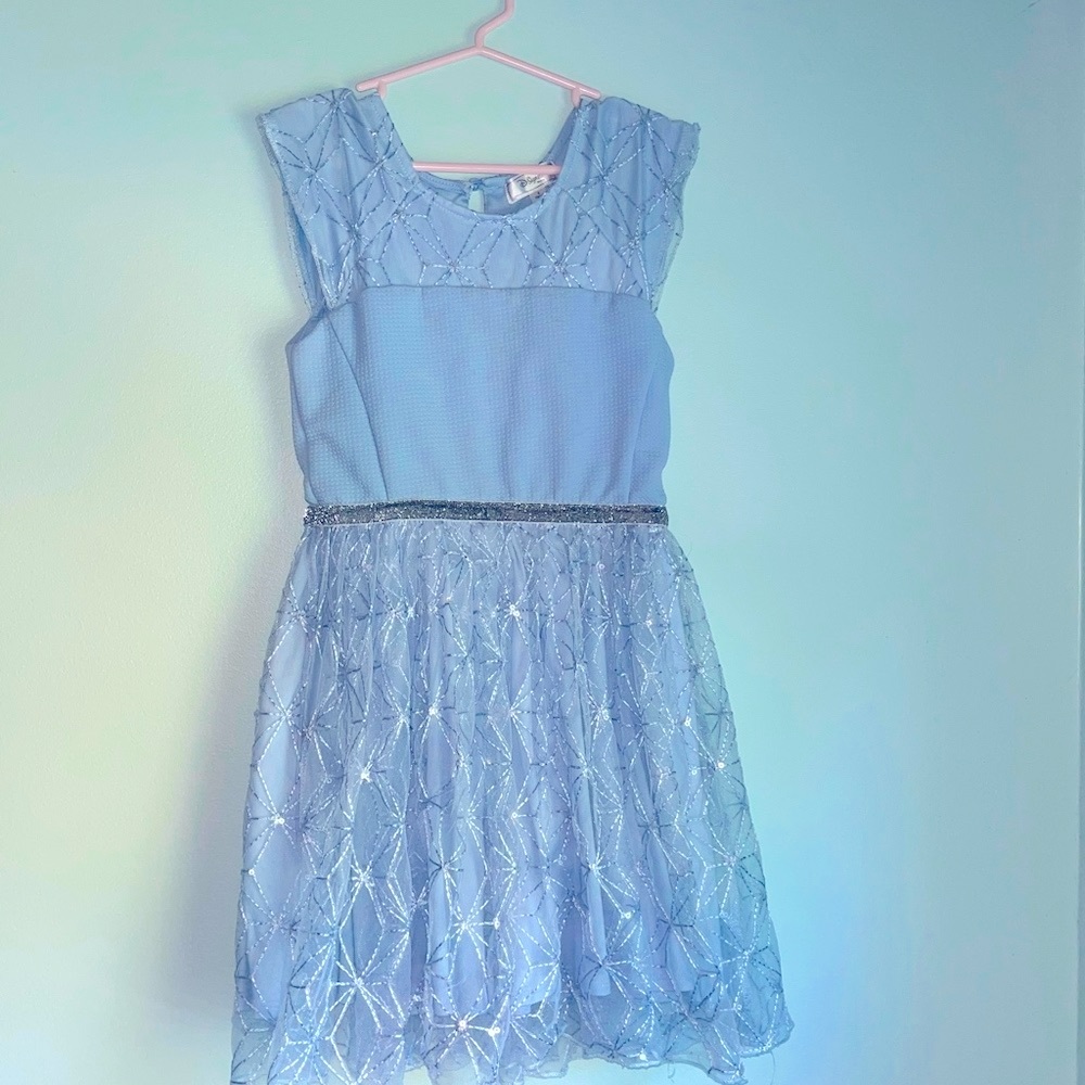 D-Signed Frozen Elsa Dress Size S